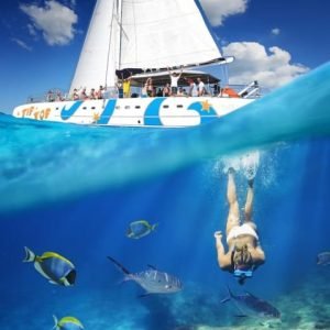 Puerto Plata: Katamaran Schnorcheltour mit Buffet