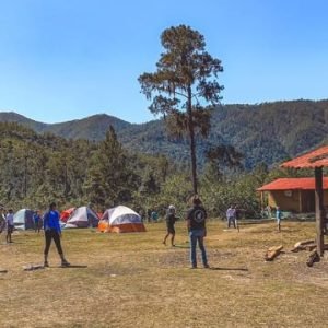 Jarabacoa, La Vega: Jarabaca: kempování v údolí Tetero