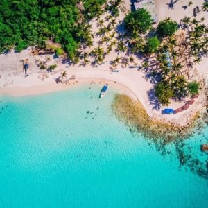 Tour dell'isola di Saona in catamarano con pranzo, bar e trasporto inclusi