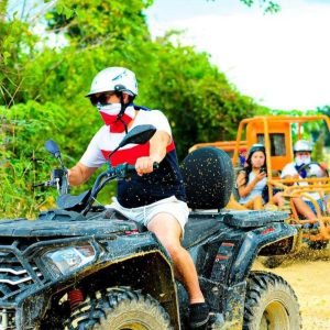 Punta Cana ATV Adventure Playa Macao und Düne mit Safari.